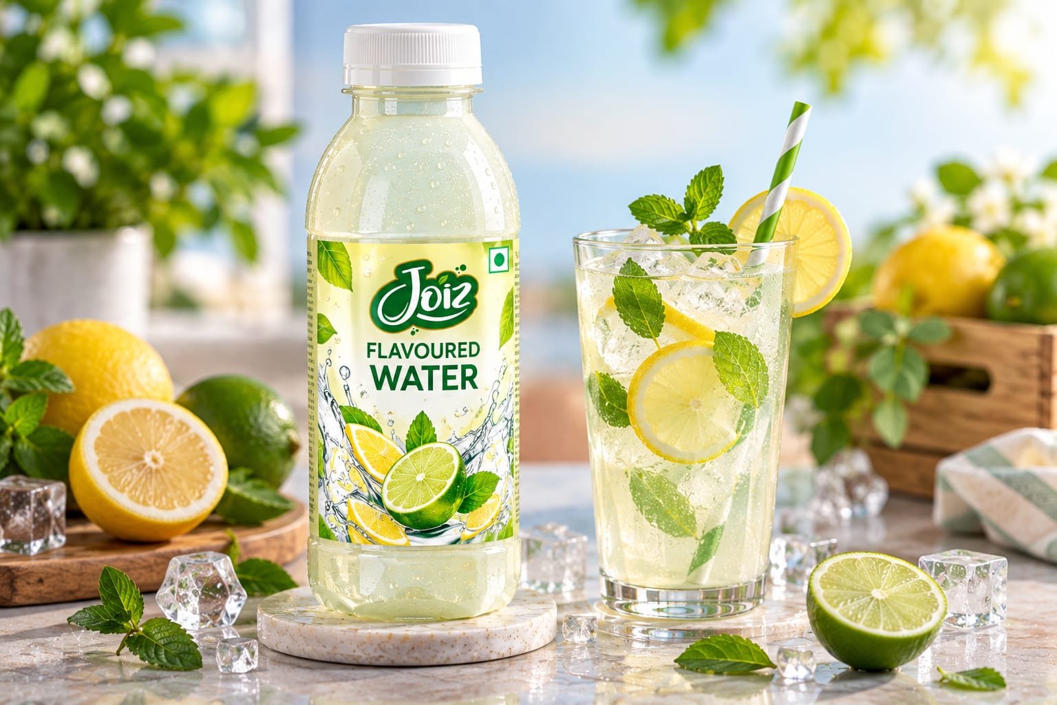 Flavored water