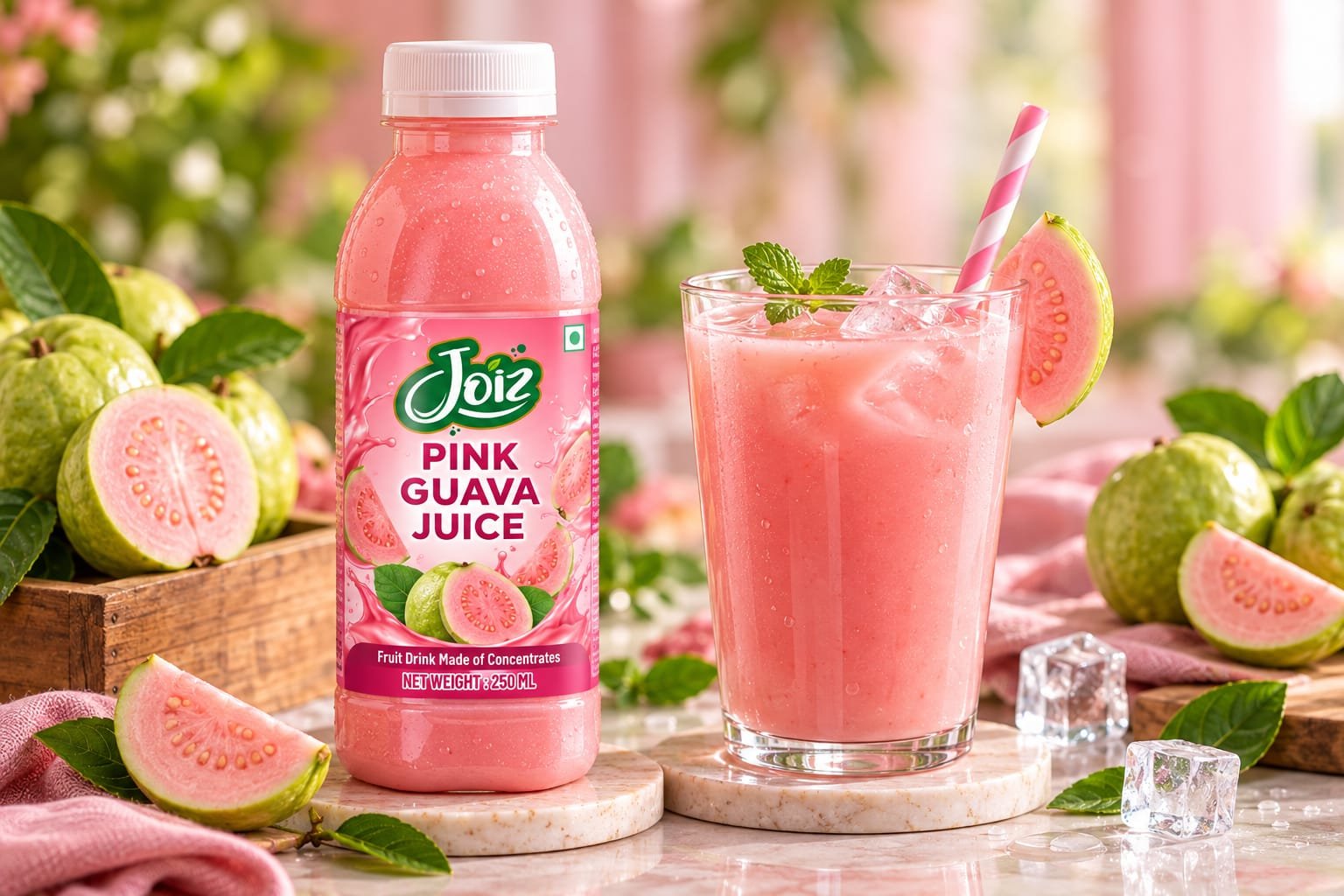 Pink Guava juice