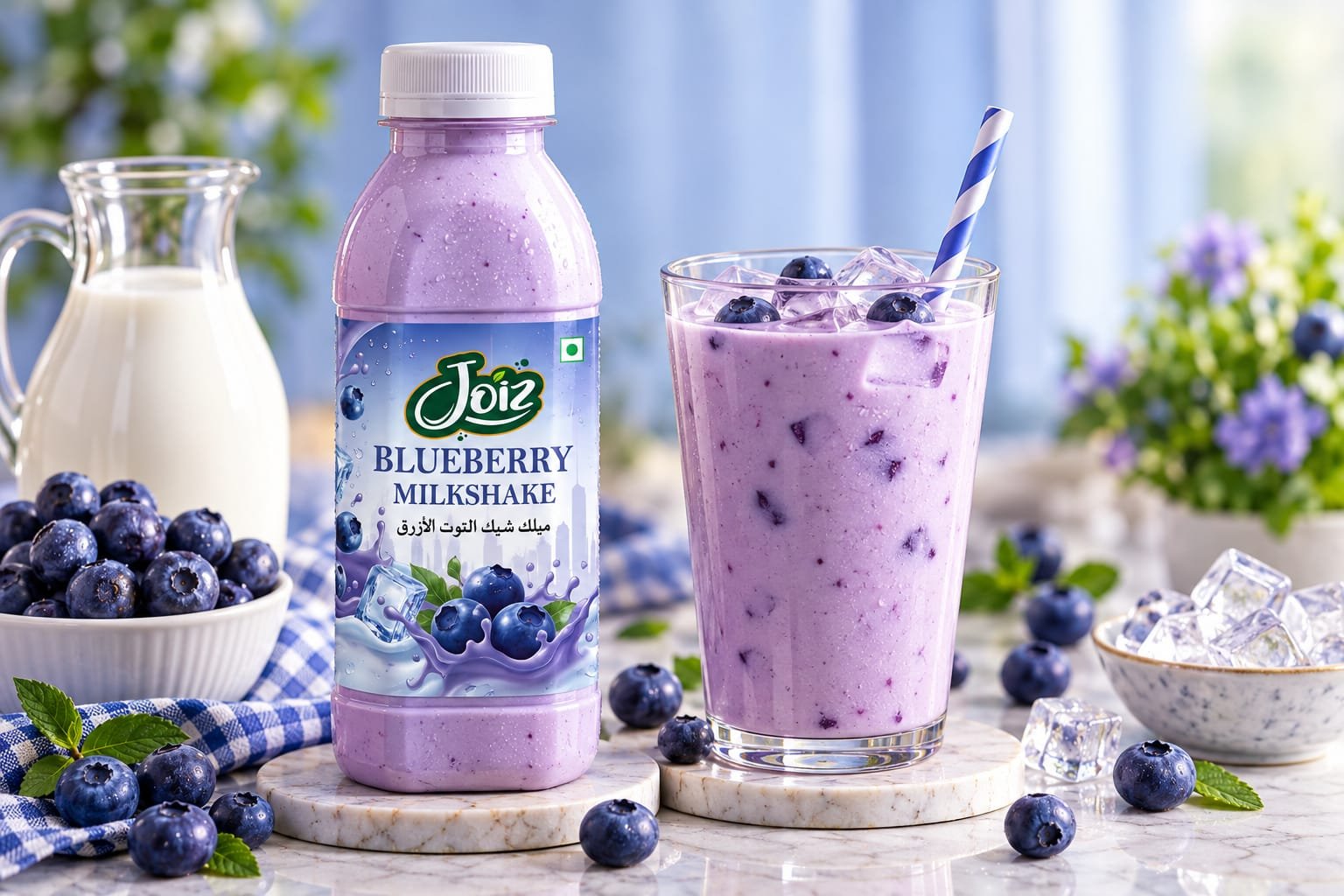 Blueberry Milkshake